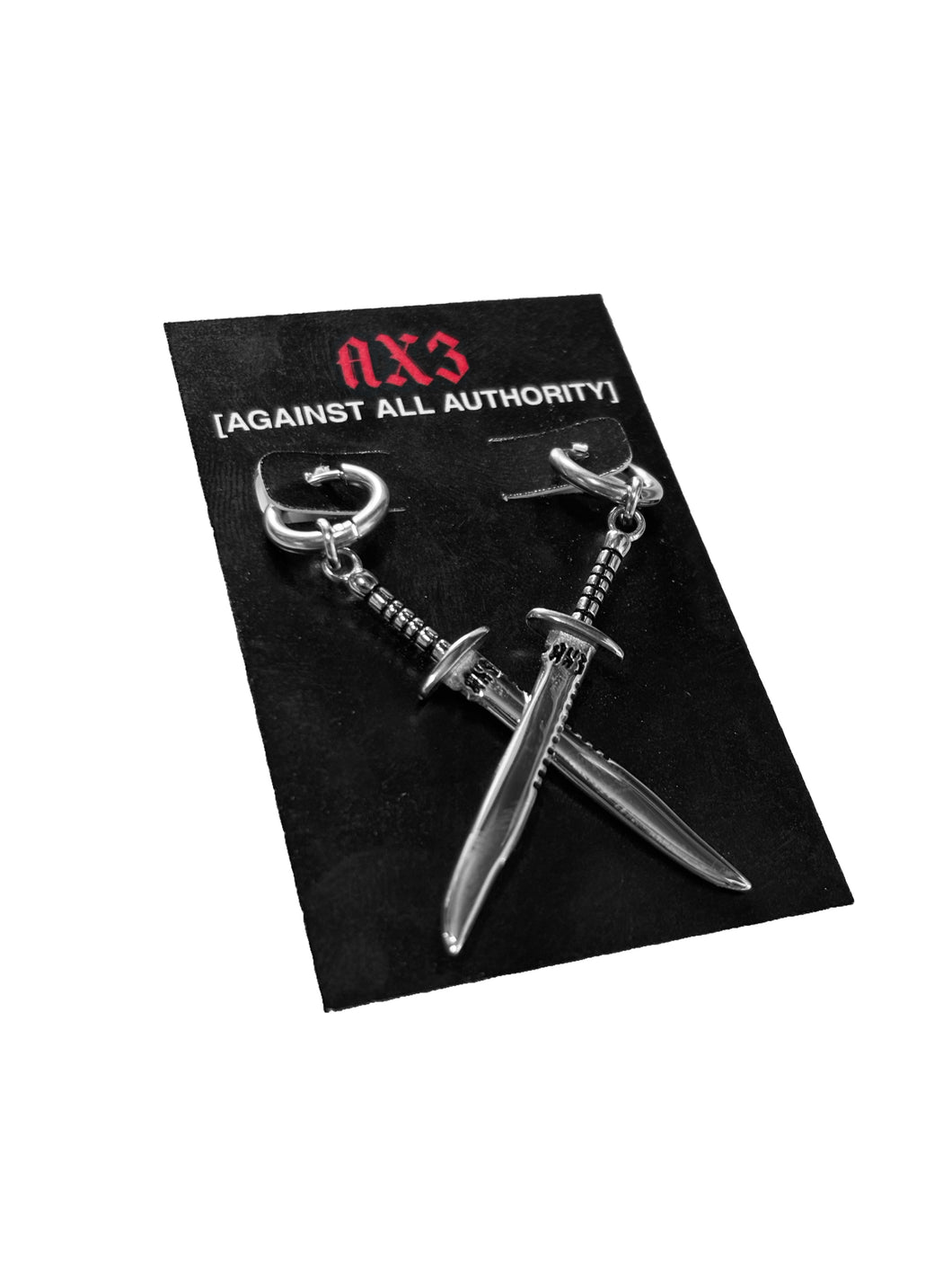 ‘AX3 DAGGER’-EARRING